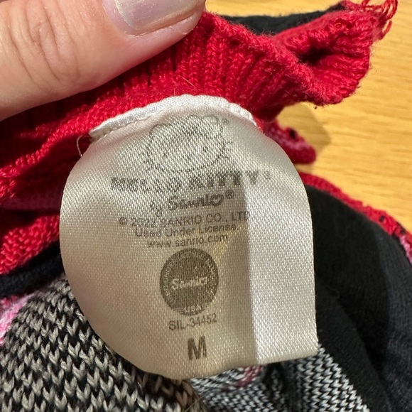 Hello Kitty Red and Pink Sweater - Picture 7 of 7